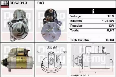 Remy DRS3313 - Starter www.molydon.hr