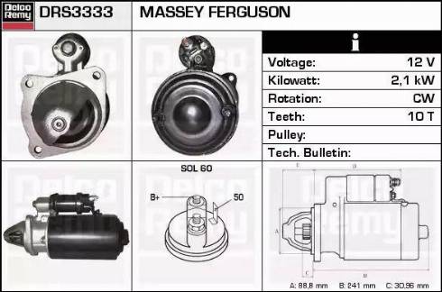 Remy DRS3333 - Starter www.molydon.hr