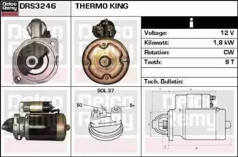 Remy DRS3246 - Starter www.molydon.hr