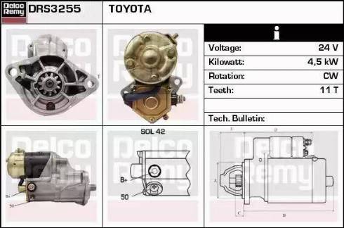 Remy DRS3255 - Starter www.molydon.hr