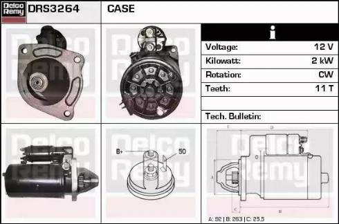 Remy DRS3264 - Starter www.molydon.hr