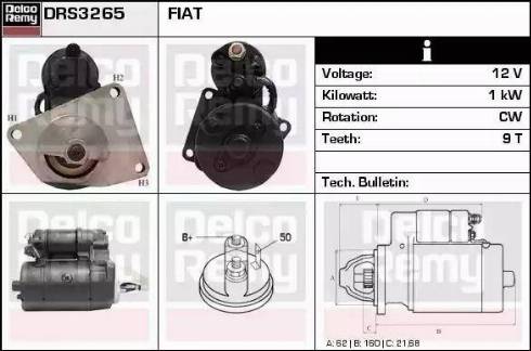 Remy DRS3265 - Starter www.molydon.hr