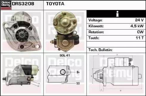 Remy DRS3208 - Starter www.molydon.hr