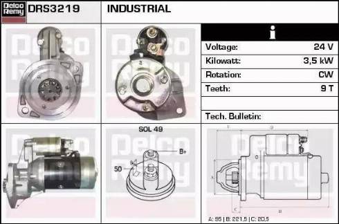 Remy DRS3219 - Starter www.molydon.hr