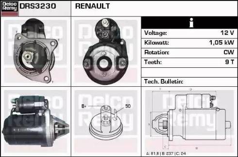 Remy DRS3230 - Starter www.molydon.hr