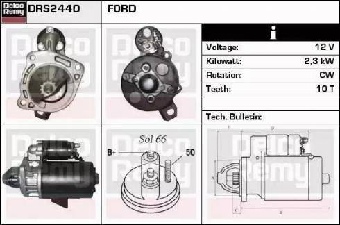 Remy DRS2440 - Starter www.molydon.hr