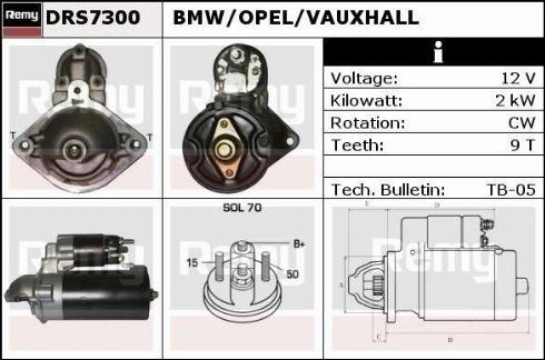 Remy DRS7300X - Starter www.molydon.hr