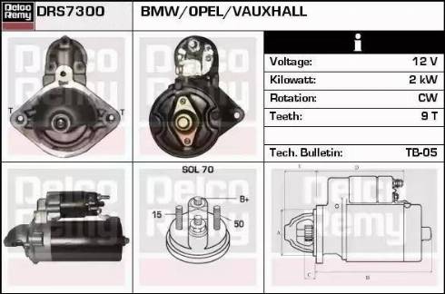 Remy DRS7300 - Starter www.molydon.hr