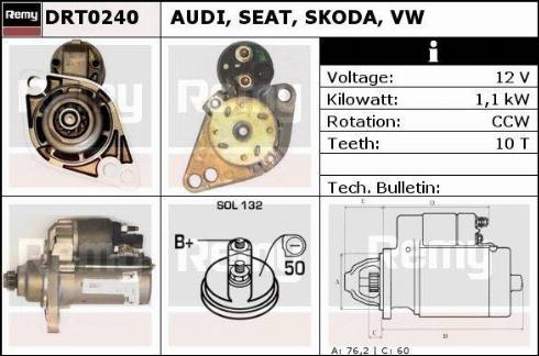 Remy DRT0240X - Starter www.molydon.hr