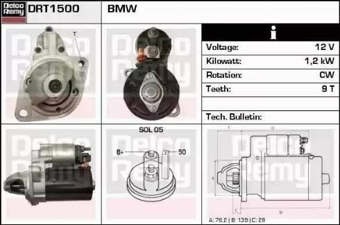 Remy DRT1500 - Starter www.molydon.hr