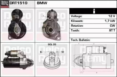 Remy DRT1510 - Starter www.molydon.hr