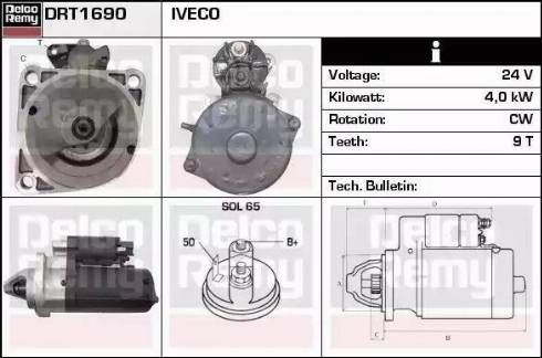 Remy DRT1690 - Starter www.molydon.hr