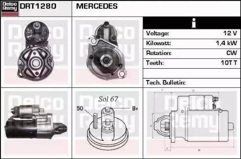 Remy DRT1280 - Starter www.molydon.hr