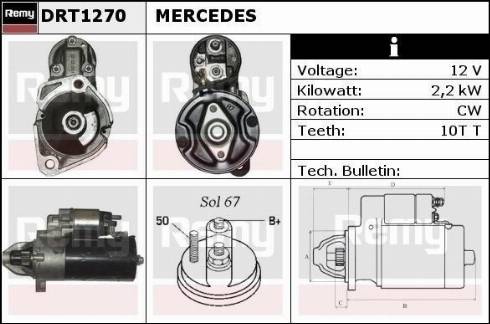 Remy DRT1270 - Starter www.molydon.hr