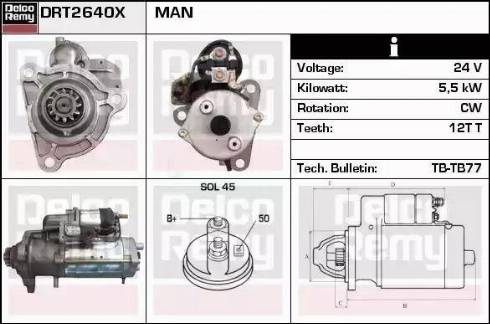 Remy DRT2640X - Starter www.molydon.hr