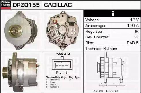 Remy DRZ0155 - Alternator www.molydon.hr