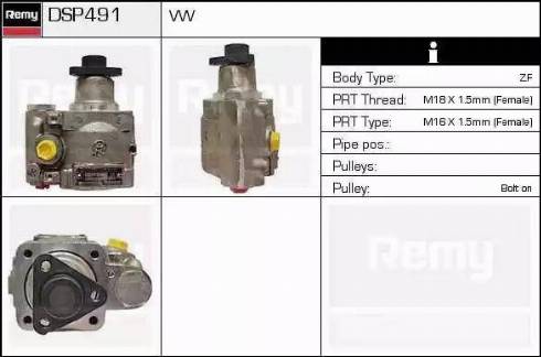 Remy DSP491 - Hidraulična pumpa, upravljanje www.molydon.hr