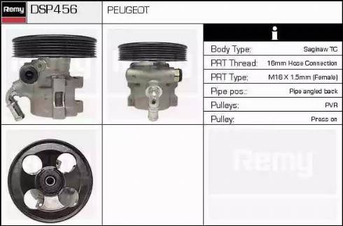 Remy DSP456 - Hidraulična pumpa, upravljanje www.molydon.hr