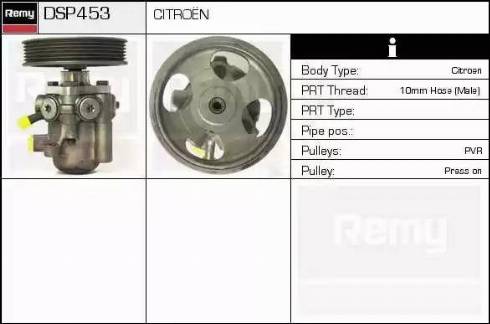 Remy DSP453 - Hidraulična pumpa, upravljanje www.molydon.hr