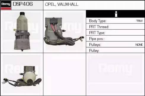 Remy DSP406 - Hidraulična pumpa, upravljanje www.molydon.hr