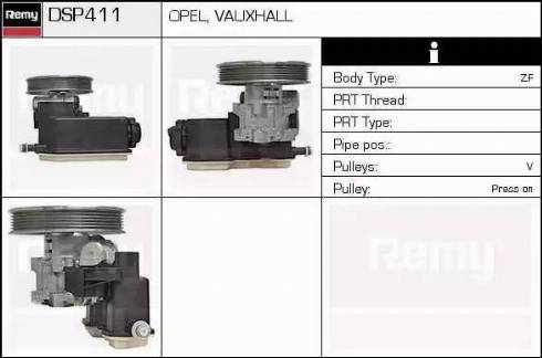 Remy DSP411 - Hidraulična pumpa, upravljanje www.molydon.hr