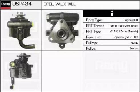 Remy DSP434 - Hidraulična pumpa, upravljanje www.molydon.hr