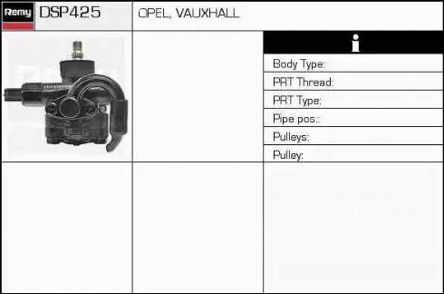 Remy DSP425 - Hidraulična pumpa, upravljanje www.molydon.hr