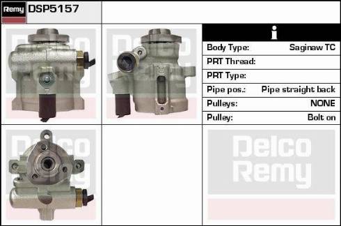 Remy DSP5157 - Hidraulična pumpa, upravljanje www.molydon.hr