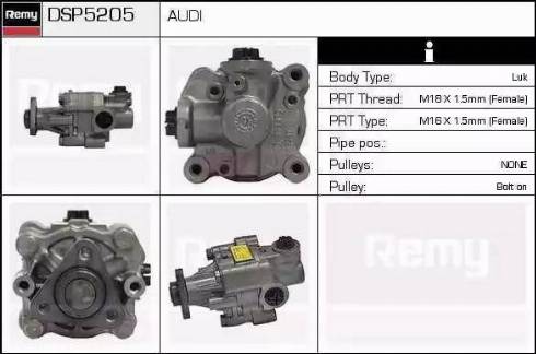 Remy DSP5205 - Hidraulična pumpa, upravljanje www.molydon.hr