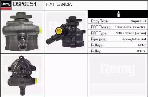 Remy DSP6954 - Hidraulična pumpa, upravljanje www.molydon.hr