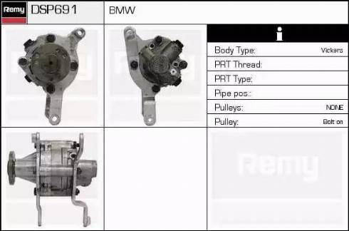 Remy DSP691 - Hidraulična pumpa, upravljanje www.molydon.hr