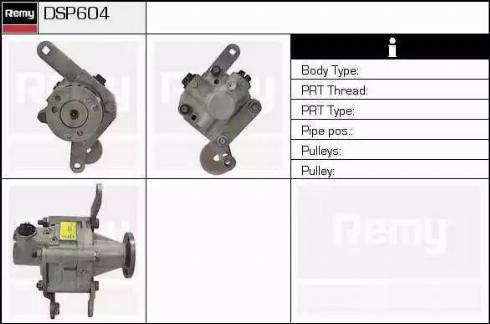 Remy DSP604 - Hidraulična pumpa, upravljanje www.molydon.hr