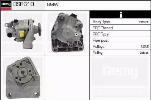 Remy DSP610 - Hidraulična pumpa, upravljanje www.molydon.hr