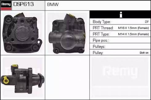 Remy DSP613 - Hidraulična pumpa, upravljanje www.molydon.hr