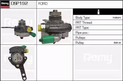 Remy DSP192 - Hidraulična pumpa, upravljanje www.molydon.hr