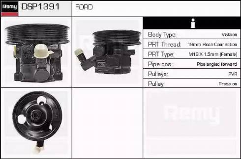 Remy DSP1391 - Hidraulična pumpa, upravljanje www.molydon.hr