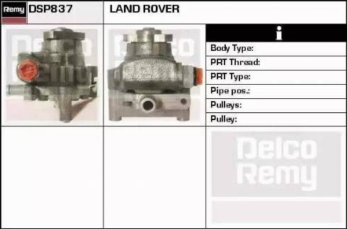 Remy DSP837 - Hidraulična pumpa, upravljanje www.molydon.hr