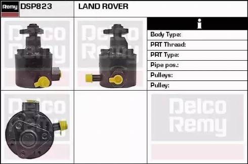 Remy DSP823 - Hidraulična pumpa, upravljanje www.molydon.hr