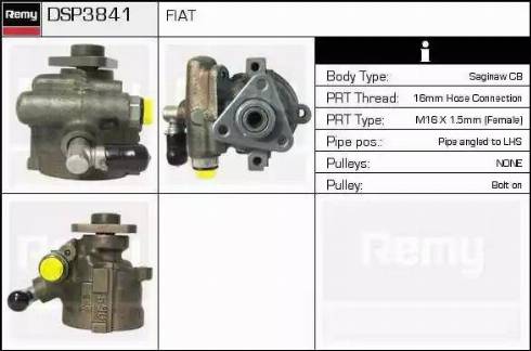 Remy DSP3841 - Hidraulična pumpa, upravljanje www.molydon.hr