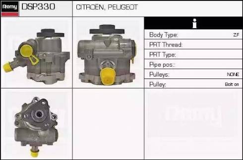 Remy DSP330 - Hidraulična pumpa, upravljanje www.molydon.hr