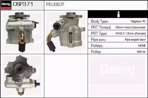 Remy DSP371 - Hidraulična pumpa, upravljanje www.molydon.hr