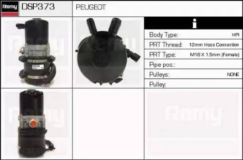 Remy DSP373 - Hidraulična pumpa, upravljanje www.molydon.hr