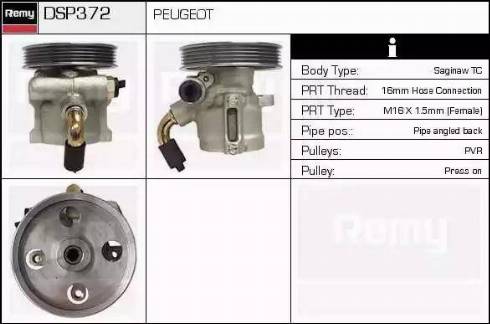 Remy DSP372 - Hidraulična pumpa, upravljanje www.molydon.hr