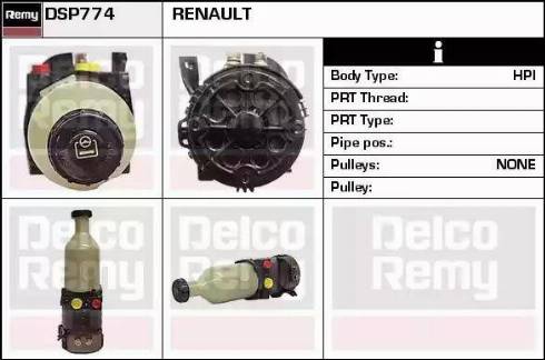 Remy DSP774 - Hidraulična pumpa, upravljanje www.molydon.hr