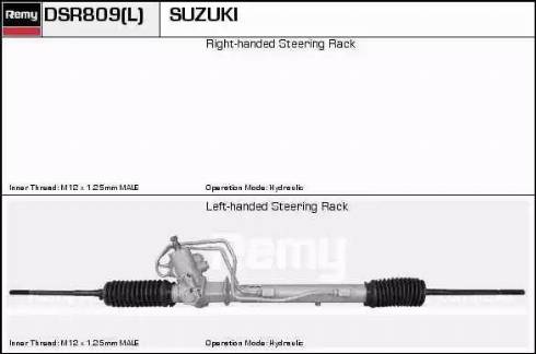 Remy DSR809L - upravljački mehanizam www.molydon.hr