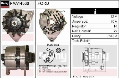 Remy RAA14530 - Alternator www.molydon.hr