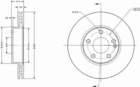 Remy RAD1420C - Kočioni disk www.molydon.hr