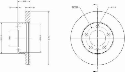 Remy RAD1421C - Kočioni disk www.molydon.hr