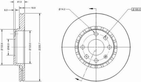 Remy RAD1521C - Kočioni disk www.molydon.hr