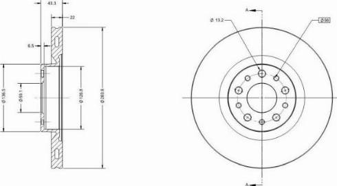 Remy RAD1092C - Kočioni disk www.molydon.hr